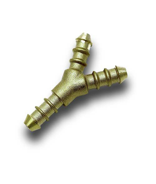 LPG Y-Piece Connector for Splitting 8mm Hose Feed
