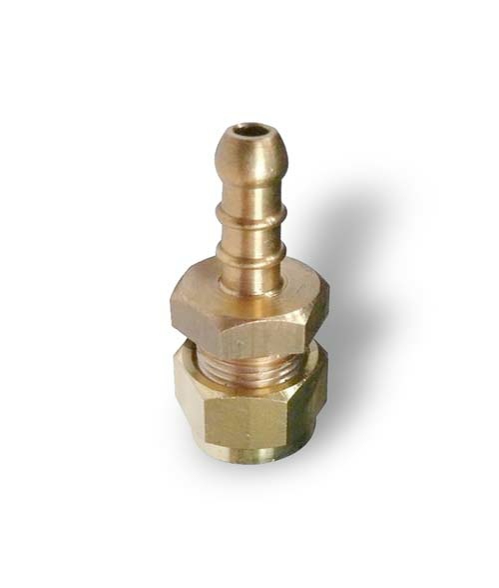 LPG 15mm Copper to Gas Fulham Nozzle Connector
